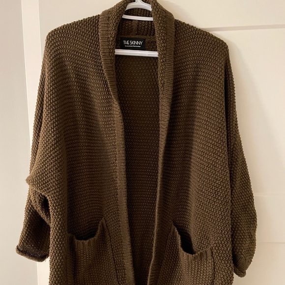 The Skinny Erinn Boyfriend Cardigan In 